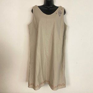 Vintage 90’s Disney Winnie the Pooh Linen Dress L